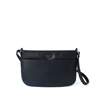 Női olasz bőr átvetős táska, Serena Small Crossbody Bag, sötétkék színben