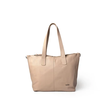 Női olasz bőr válltáska, Beatrice Shoulder Bag, antik rózsaszín színben