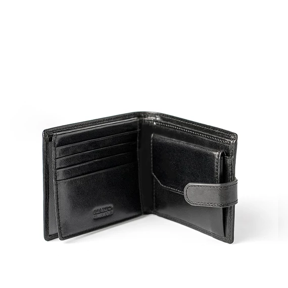 Vachetta Leather Wallet Noir