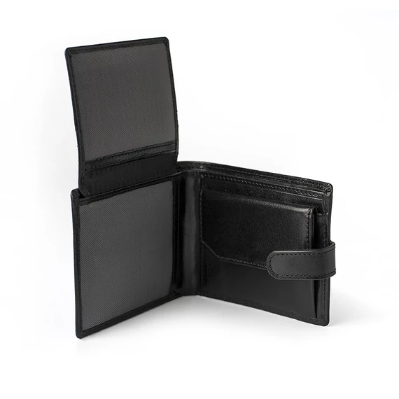 Vachetta Leather Wallet Noir