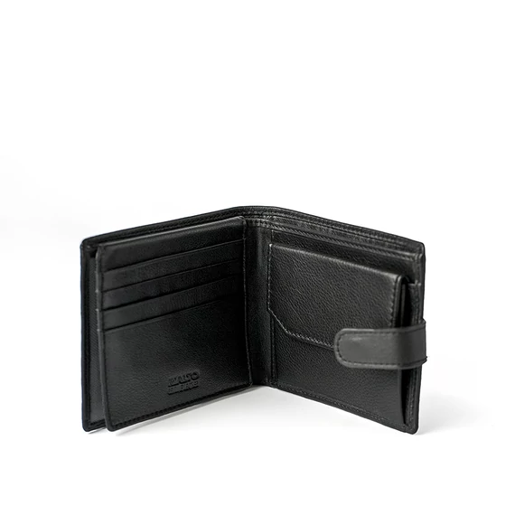 Nappa Leather Wallet Noir