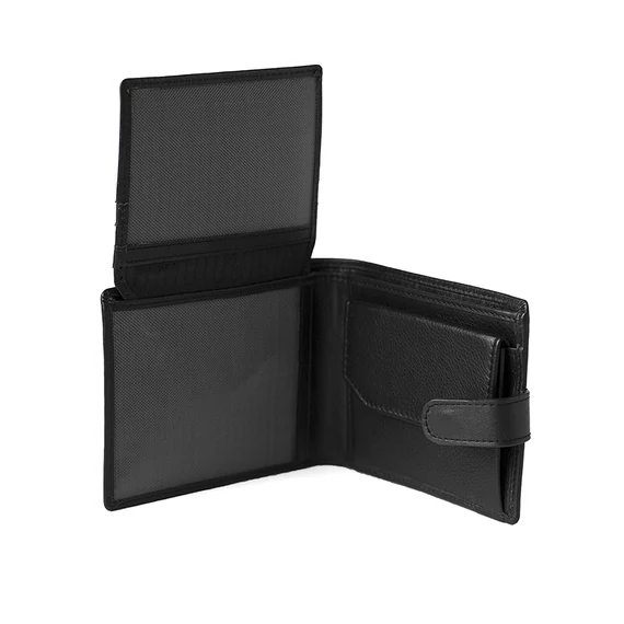 Nappa Leather Wallet Noir