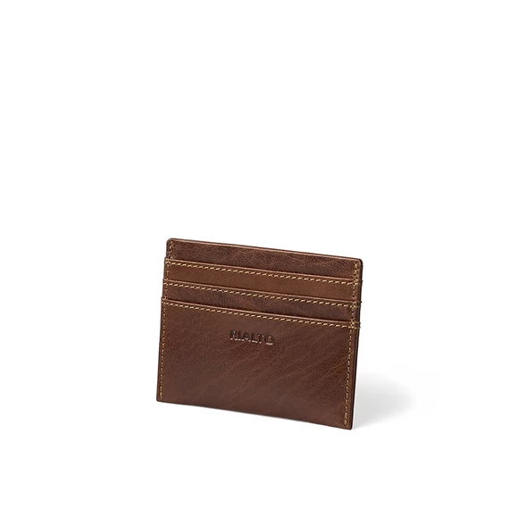 Vachetta Leather Cardholder Marone