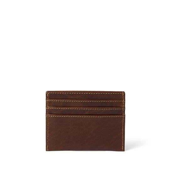 Vachetta Leather Cardholder Marone
