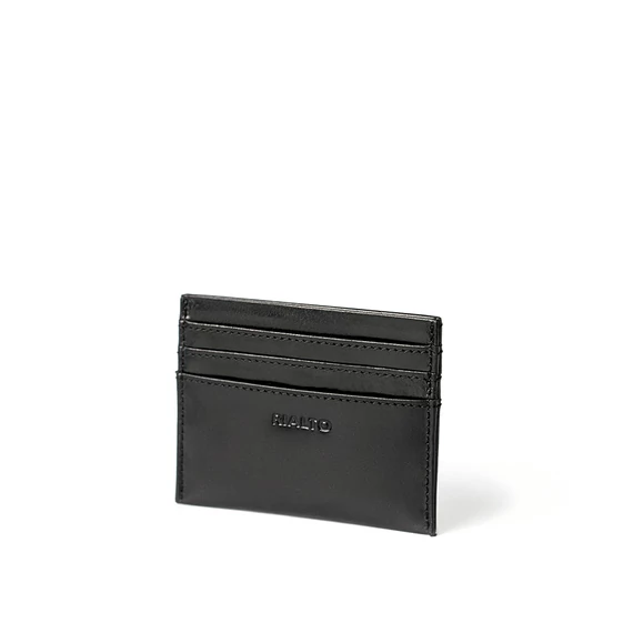 Vachetta Leather Cardholder Noir