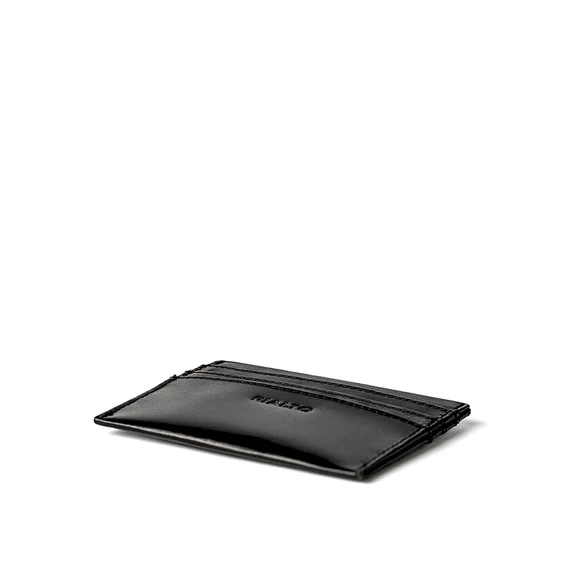Vachetta Leather Cardholder Noir