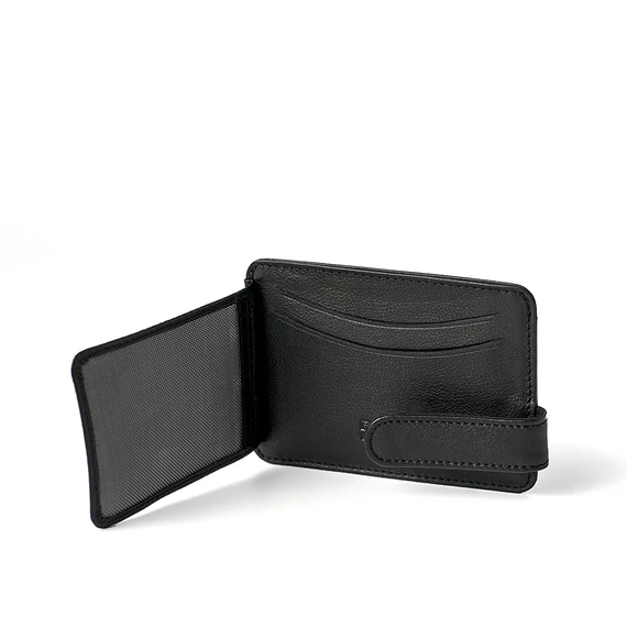Nappa Leather Cardholder Noir