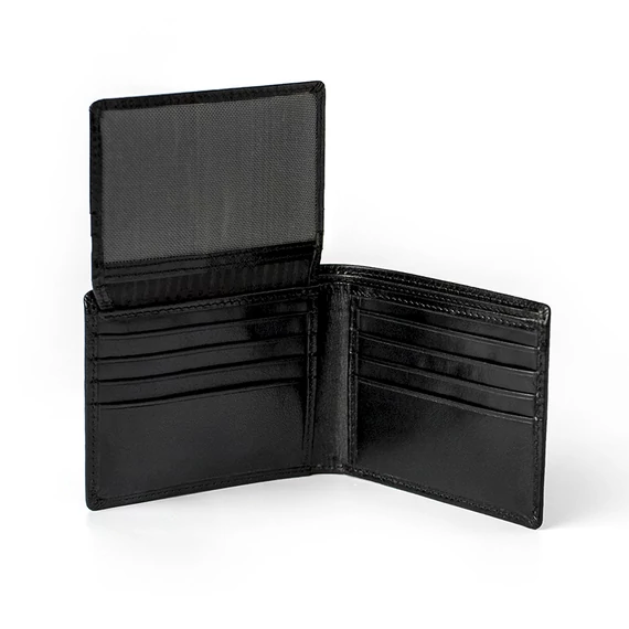Vachetta Leather Wallet Noir