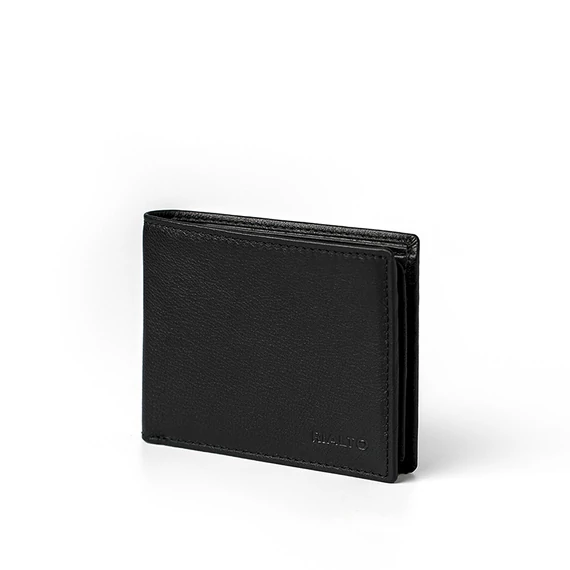 Nappa Leather Wallet Noir