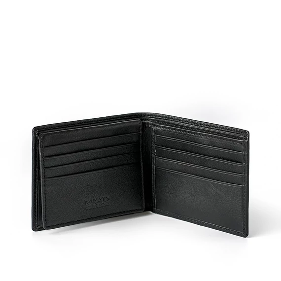 Nappa Leather Wallet Noir