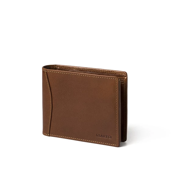 Vachetta Leather Wallet Marone