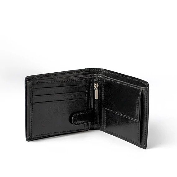 Vachetta Leather Wallet Noir