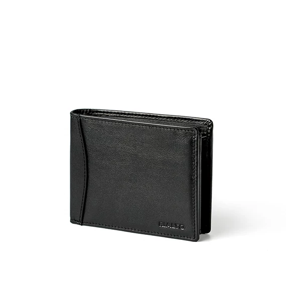 Nappa Leather Wallet Noir