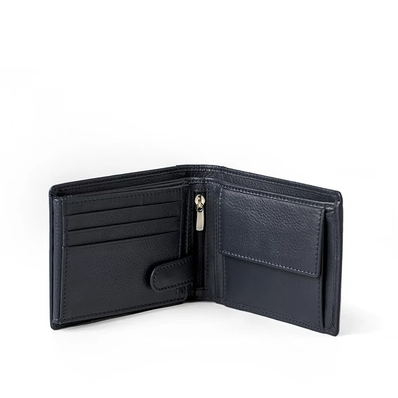 Nappa Leather Wallet Navy