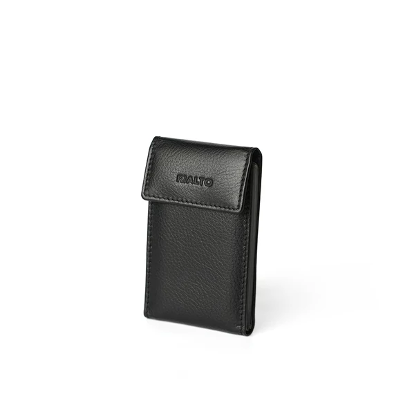 Nappa Leather Cardholder Small Noir
