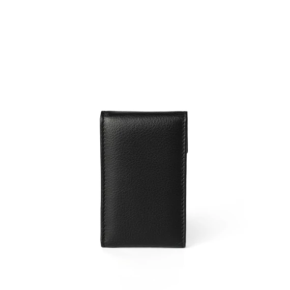 Nappa Leather Cardholder Small Noir