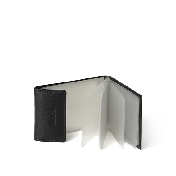 Nappa Leather Cardholder Small Noir