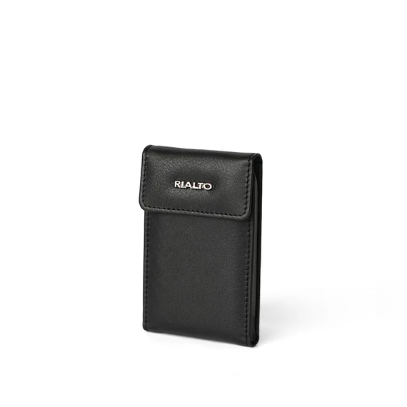 Nappa Leather Cardholder Small Noir