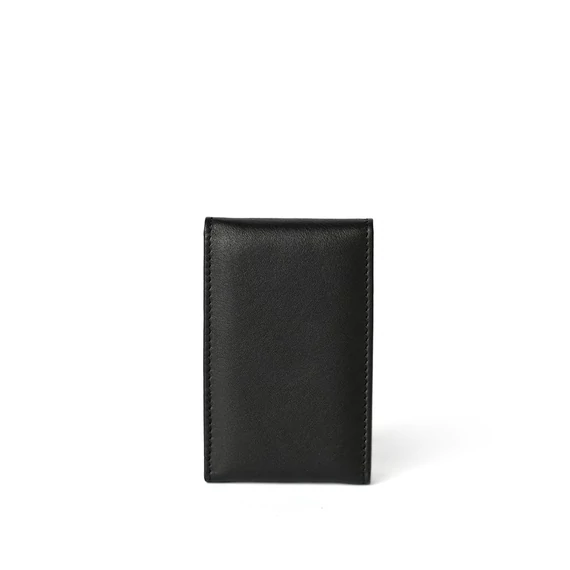 Nappa Leather Cardholder Small Noir