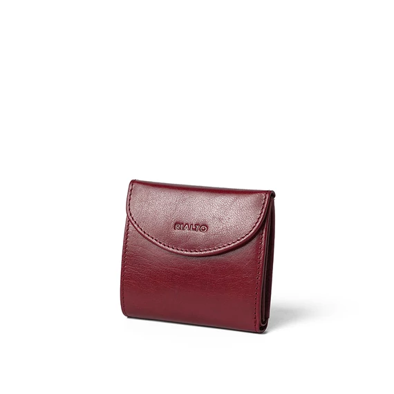  Leather Wallet Midi Ruby