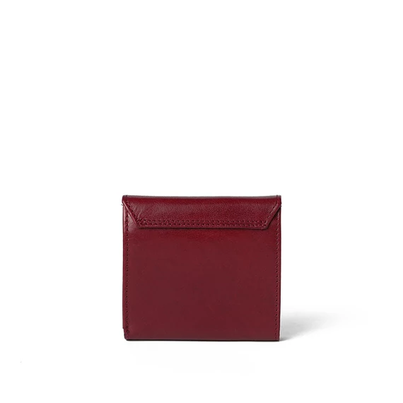  Leather Wallet Midi Ruby