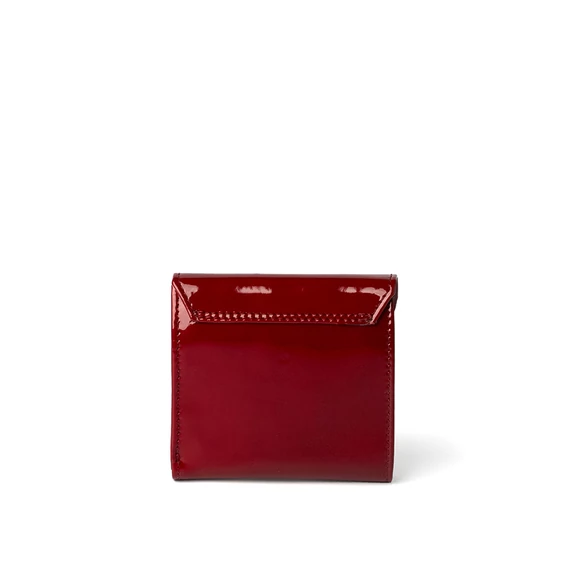Patent Leather Wallet Midi Cherry Gloss