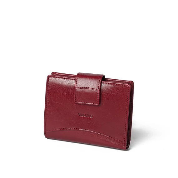  Leather Wallet Midi Ruby