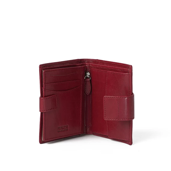  Leather Wallet Midi Ruby