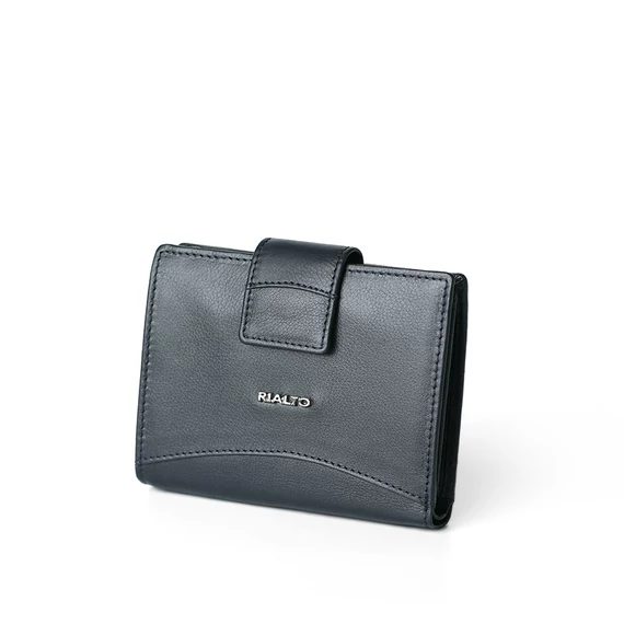 Nappa Leather Wallet Midi Navy