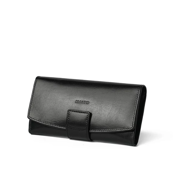  Leather Wallet Grande Noir