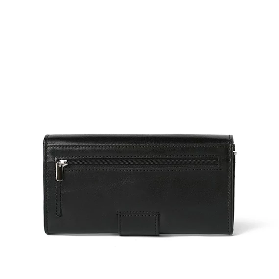  Leather Wallet Grande Noir