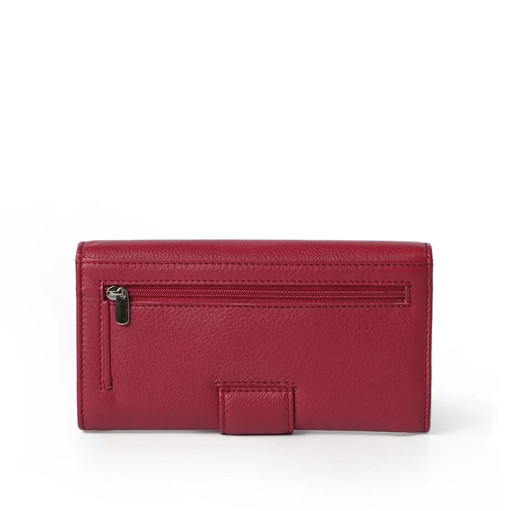  Nappa Leather Wallet Grande Ruby