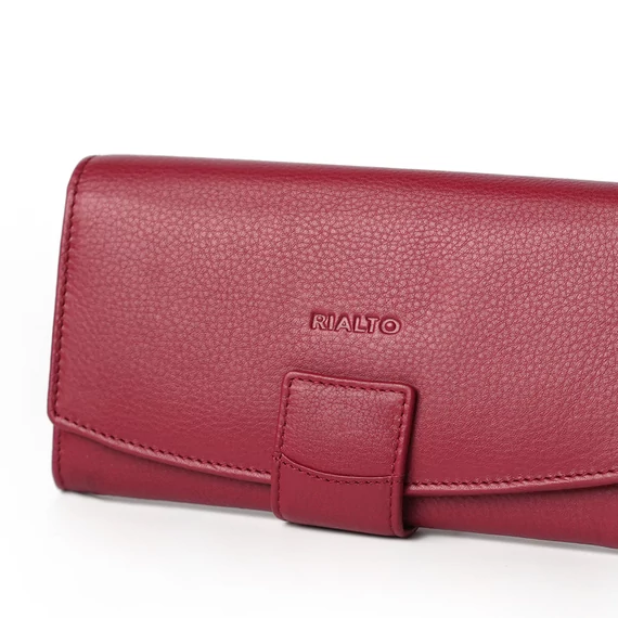  Nappa Leather Wallet Grande Ruby