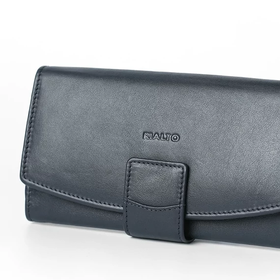  Nappa Leather Wallet Grande Navy