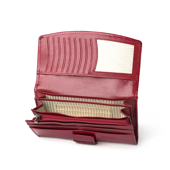  Patent Leather Wallet Grande Ruby