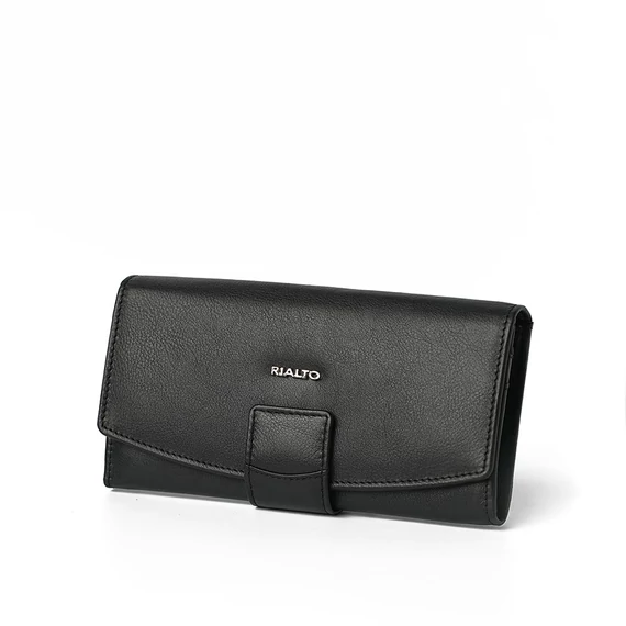  Nappa Leather Wallet Grande Noir