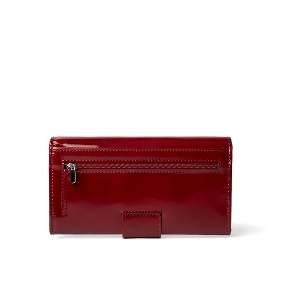 Patent Leather Wallet Grande Cherry Gloss