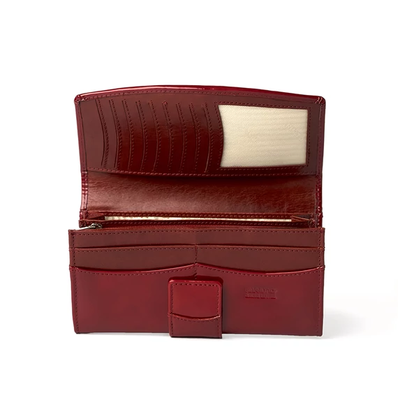 Patent Leather Wallet Grande Cherry Gloss