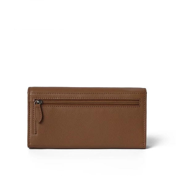  Nappa Leather Wallet Grande Marone