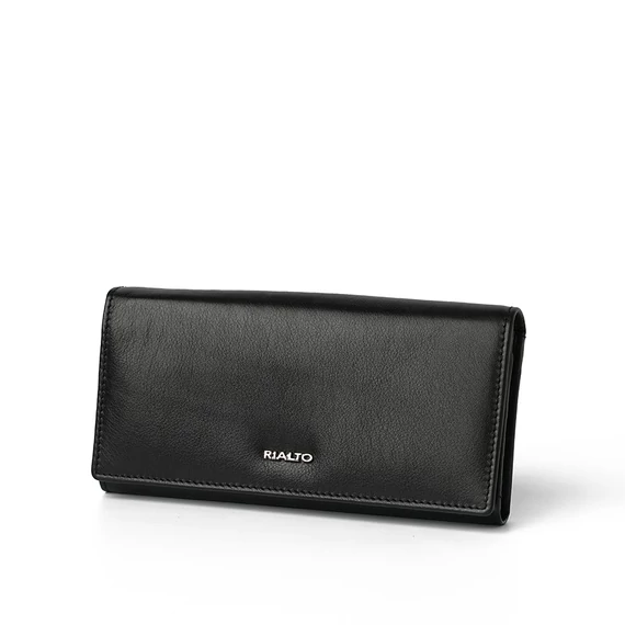  Nappa Leather Wallet Grande Noir