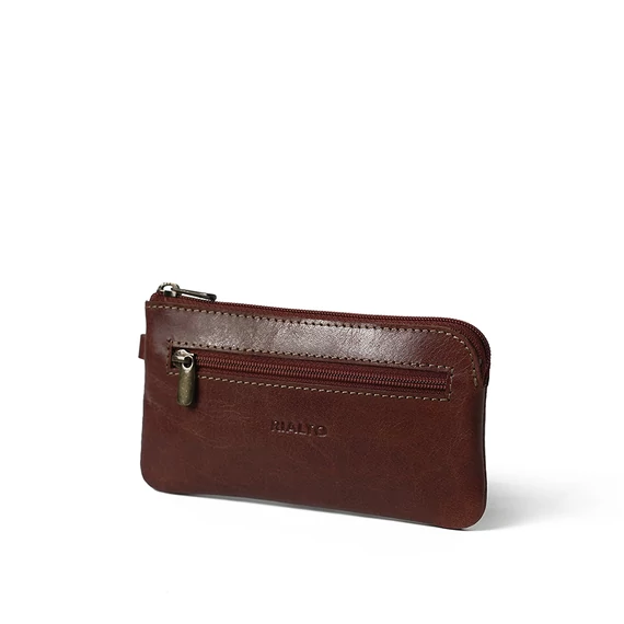 Leather Keyholder Marone