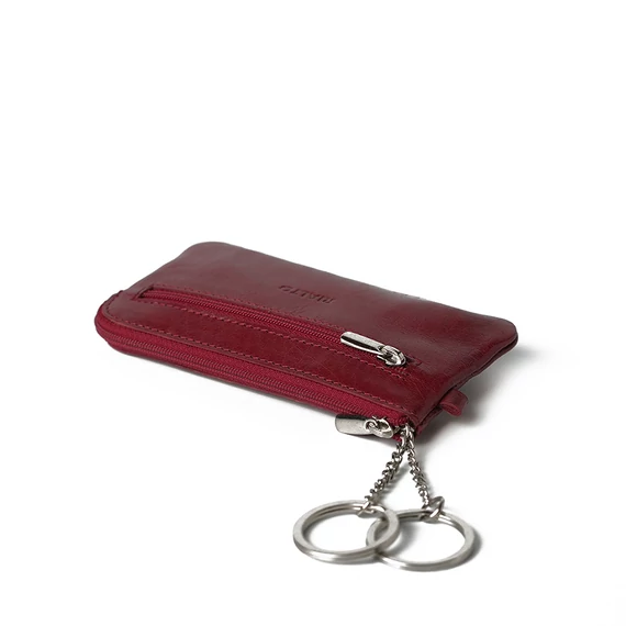 Leather Keyholder Ruby
