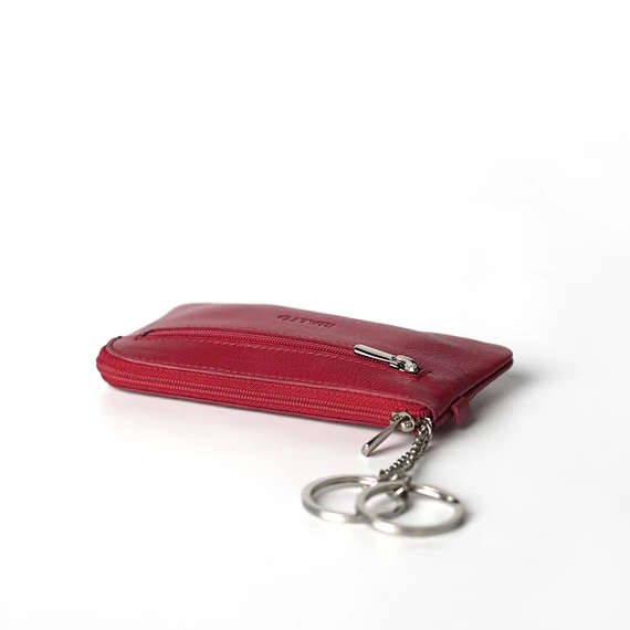Nappa Leather Keyholder Ruby