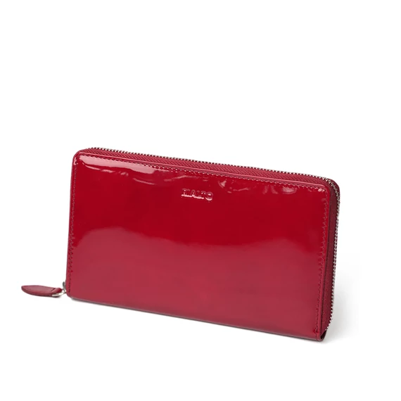 Patent Leather Wallet Grande Ruby