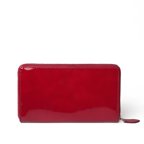Patent Leather Wallet Grande Ruby