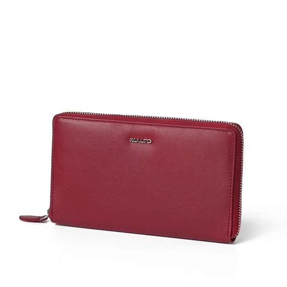Nappa Leather Wallet Grande Ruby