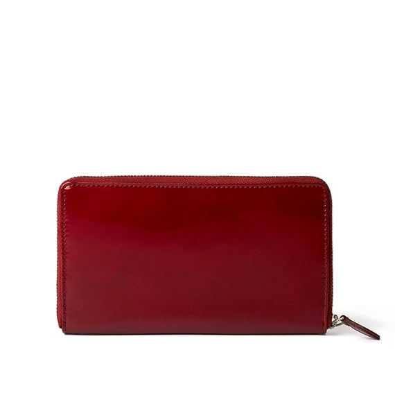 Patent Leather Wallet Grande Cherry Gloss