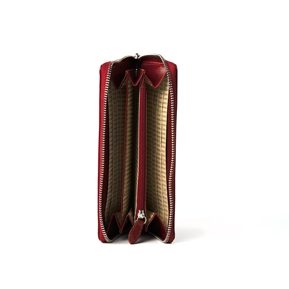Patent Leather Wallet Grande Cherry Gloss