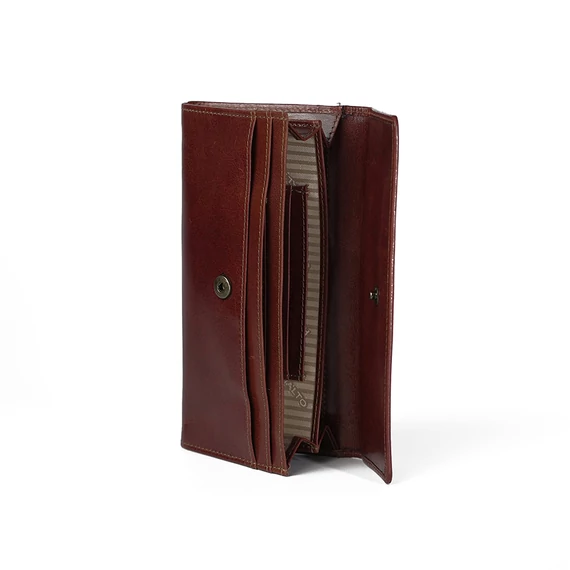  Leather Wallet Grande Marone
