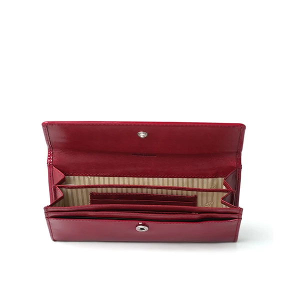  Patent Leather Wallet Grande Ruby